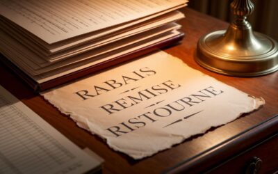 Rabais remise ristourne : définitions, comparatif et comptabilisation pas à pas avec exemples pour éviter les erreurs de facturation